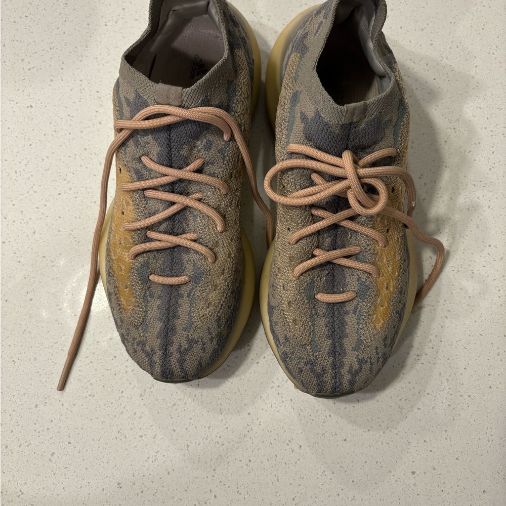 Yeezy Sneakers in Gray and Tan 2 for 1